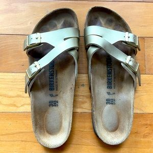 Birkenstock Yao Gold (US Women’s 7-7.5) Narrow 38